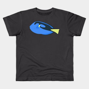 Blue Tang Fish Kids T-Shirt